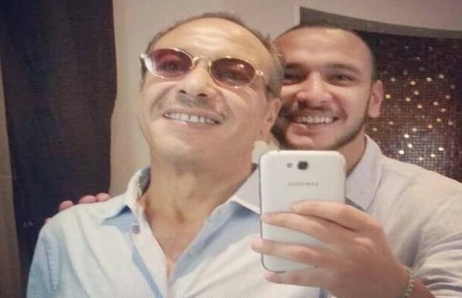 Ahmed Khaled Saleh with his late father Khaled Saleh DNE Buzz